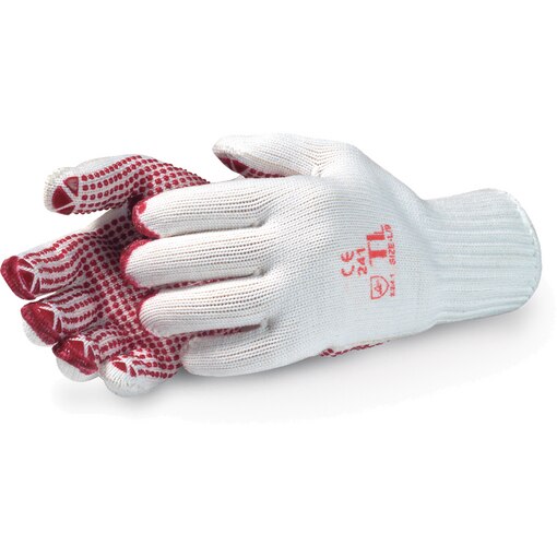 Arbeitshandschuhe, Strickhandschuh mit Noppen, PSA